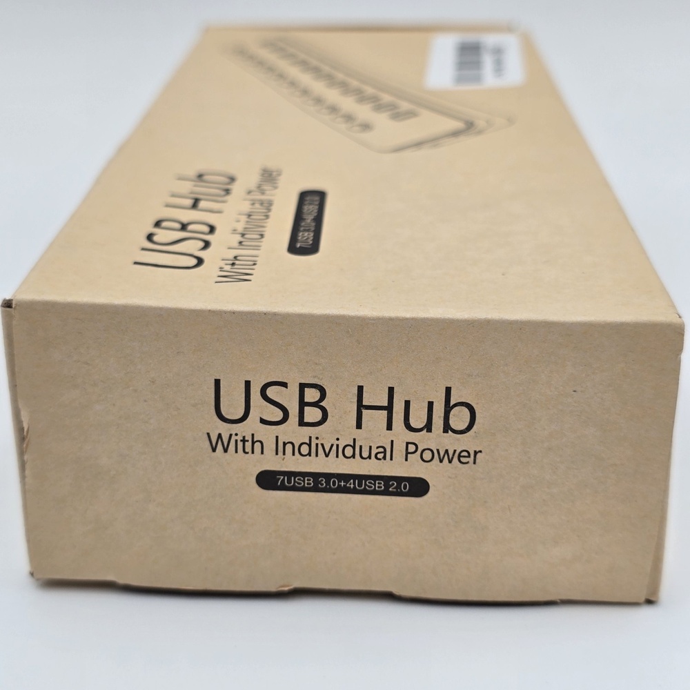 Wenter USB 3.0 Hub, 11-Port Hub Splitter (7 Faster Data Transfer Ports+ 4 Charge